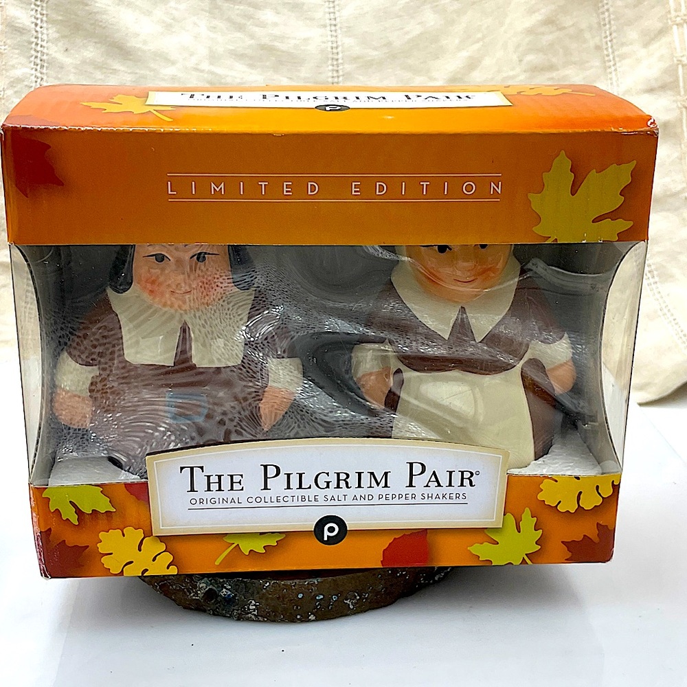 BrandNew,NeverUsed 2015 Publix Supermarkets ThePilgrimPair Salt & Pepper Shakers - Picture 7 of 7